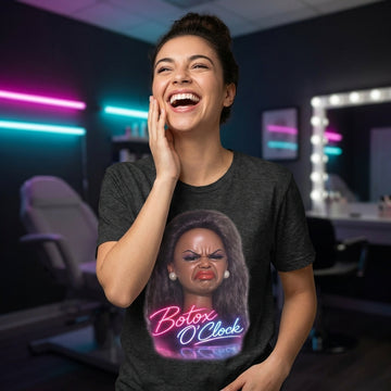 T-shirt Beauty O'Clock – T-shirt humoristique meme Barbie Statement
