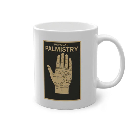 Vintage Motiv – Popular Palmistry – Tasse | True Insights Design mit Humor