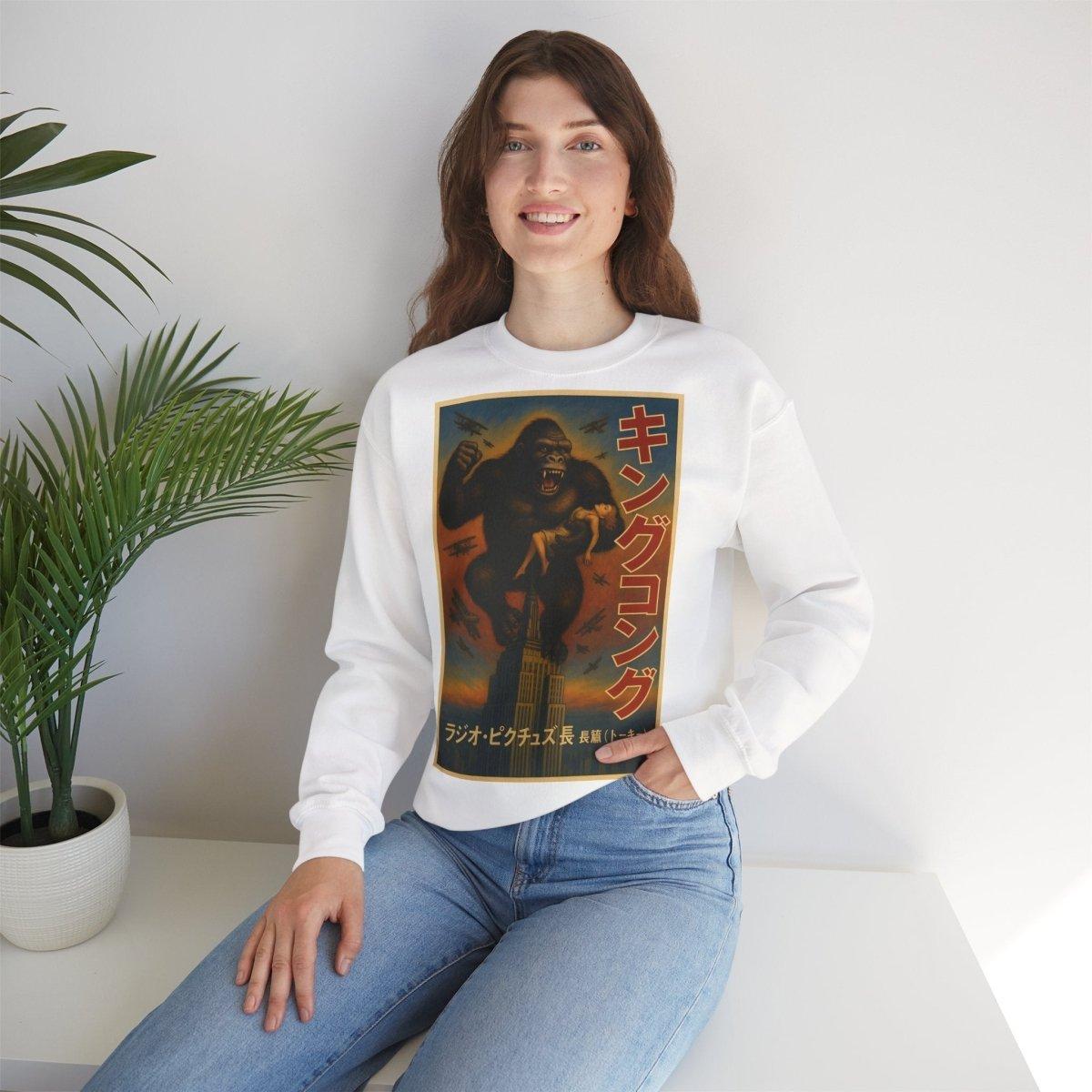 Retro King Kong Sweatshirt | Kultiger Affen-Humor für Filmfans – Lustiges Sweatshirt | True Insights – Bild 19
