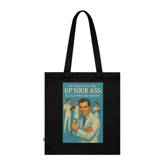 Retro Tote Bag mit Meinungsschutz-Bags-True Insights