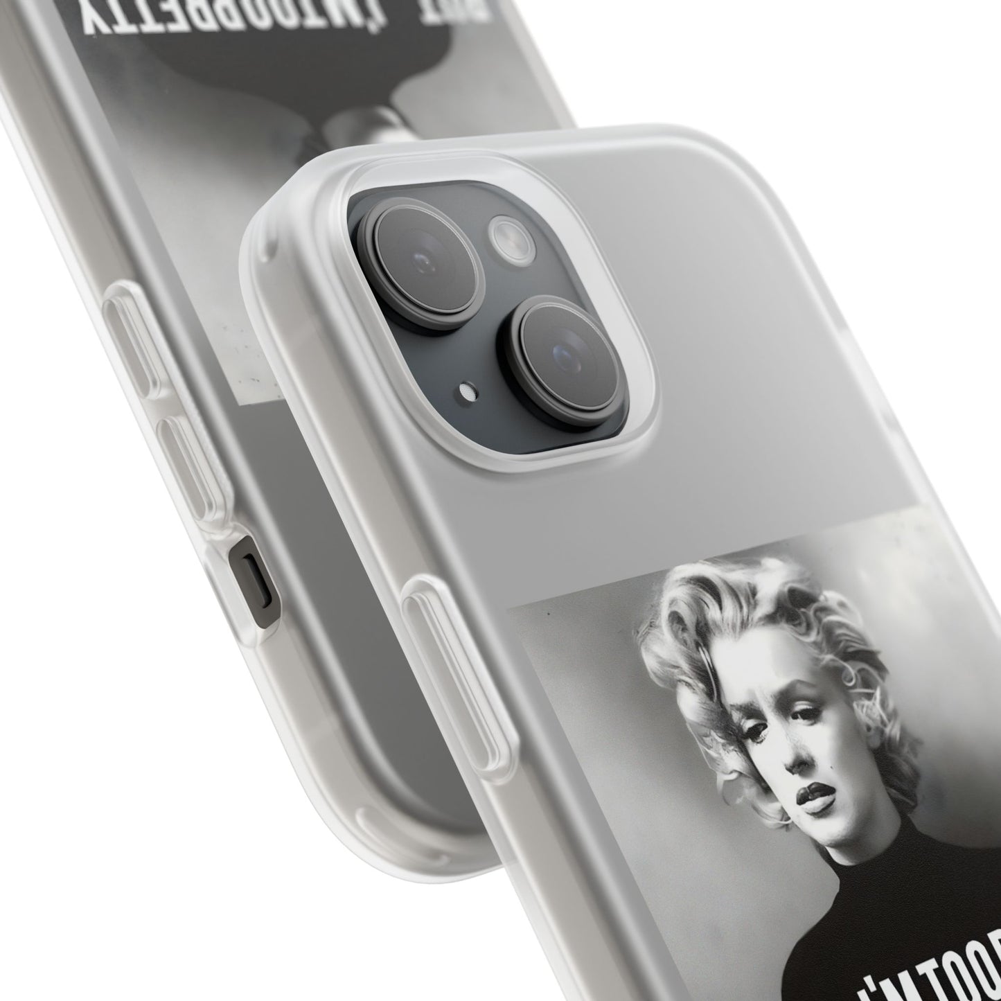 Vintage Motiv – Stylische Retro-Hülle mit ironischem Montags-Statement. Schlank, schützend & kabellos ladbar – für alle, die Montage hassen. | True Insights Design mit Humor