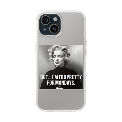 Vintage Motiv – Stylische Retro-Hülle mit ironischem Montags-Statement. Schlank, schützend & kabellos ladbar – für alle, die Montage hassen. | True Insights Design mit Humor