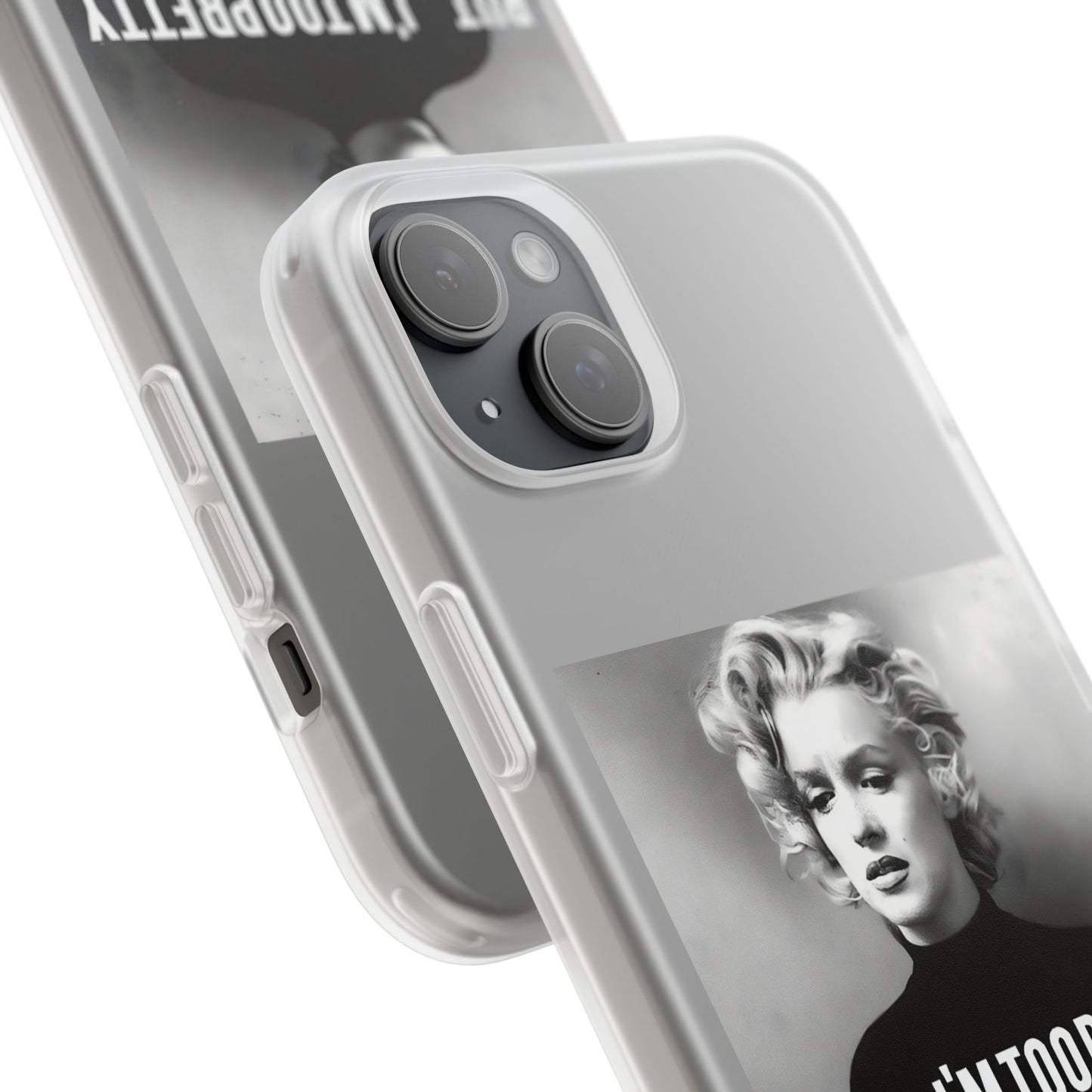 Vintage Motiv – Stylische Retro-Hülle mit ironischem Montags-Statement. Schlank, schützend & kabellos ladbar – für alle, die Montage hassen. | True Insights Design mit Humor