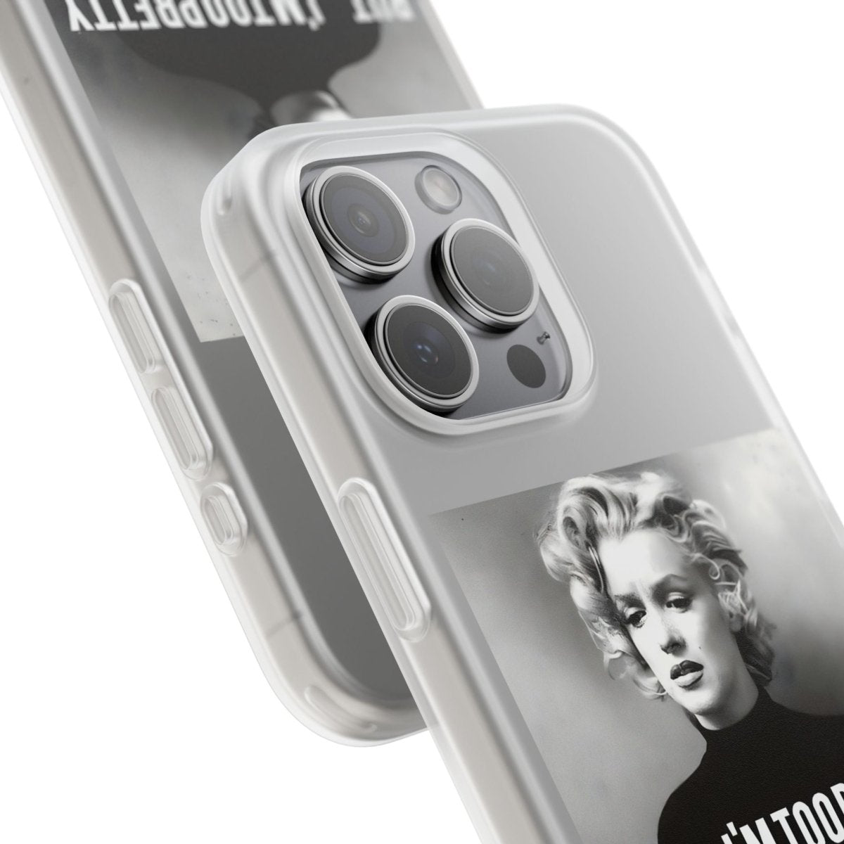 Vintage Motiv – Stylische Retro-Hülle mit ironischem Montags-Statement. Schlank, schützend & kabellos ladbar – für alle, die Montage hassen. | True Insights Design mit Humor