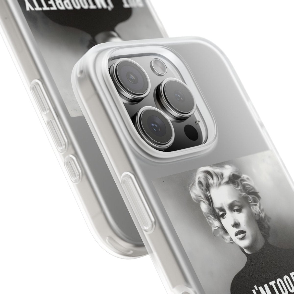 Vintage Motiv – Stylische Retro-Hülle mit ironischem Montags-Statement. Schlank, schützend & kabellos ladbar – für alle, die Montage hassen. | True Insights Design mit Humor