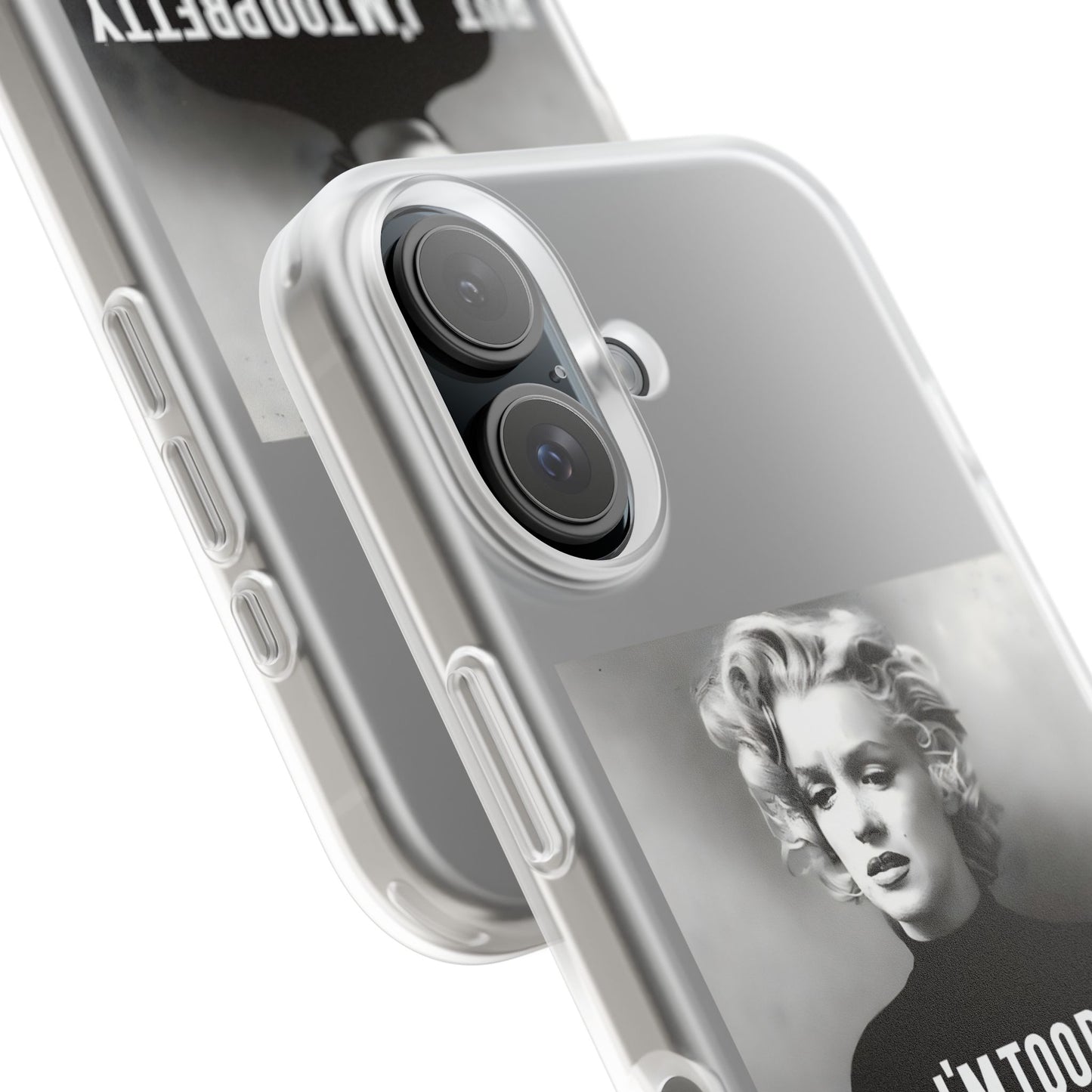 Vintage Motiv – Stylische Retro-Hülle mit ironischem Montags-Statement. Schlank, schützend & kabellos ladbar – für alle, die Montage hassen. | True Insights Design mit Humor