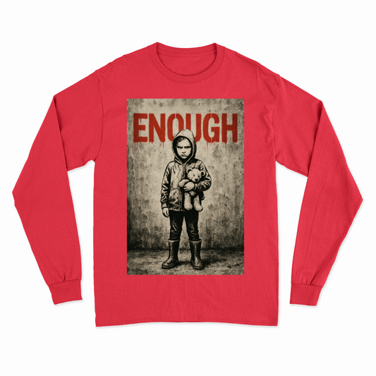 Sweatshirt „ENOUGH“ – Warm anziehen, Kaltstellen | Urban Statement Wear