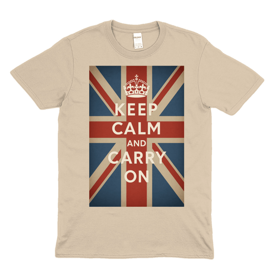 T-Shirt – „Keep Calm and Carry On“-True Insights