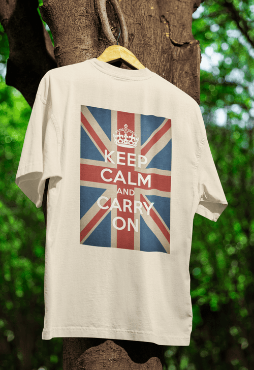 T-Shirt – „Keep Calm and Carry On“-True Insights