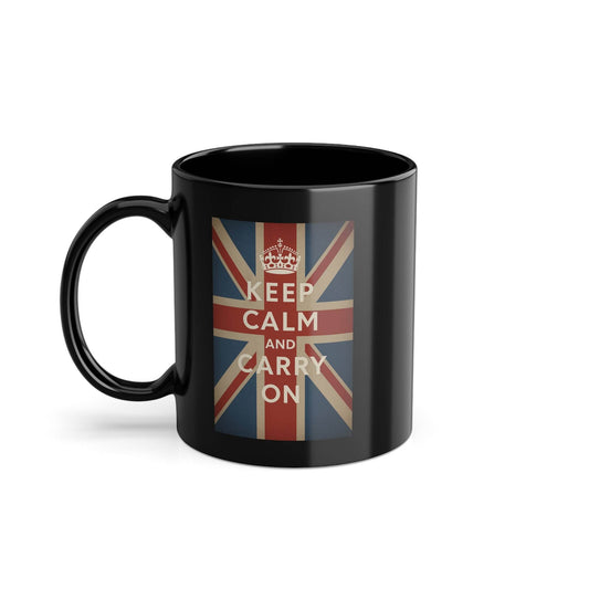 Tasse „Keep Calm and Carry On“ – Britischer Klassiker im Union-Jack-Design-True Insights