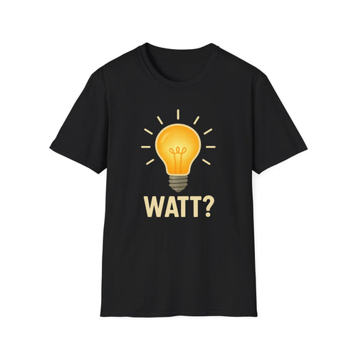 Frontansicht eines dunkelgrauen Unisex-Softstyle-T-Shirts mit cleverem, lustigem Grafikdruck, präsentiert von True Insights.
