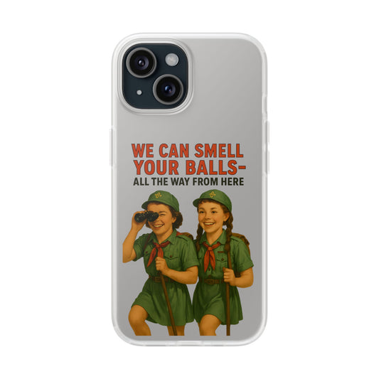 We Can Smell Your Balls – Satirische Handyhülle im Retro-50s-Stil-Phone Case-True Insights