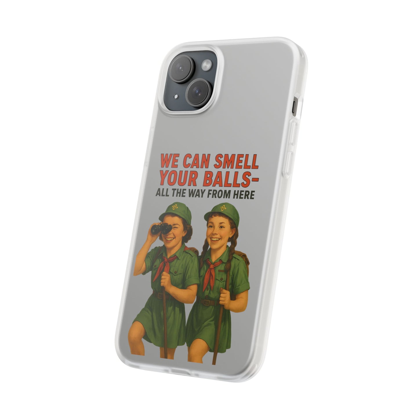 We Can Smell Your Balls – Satirische Handyhülle im Retro-50s-Stil-Phone Case-True Insights