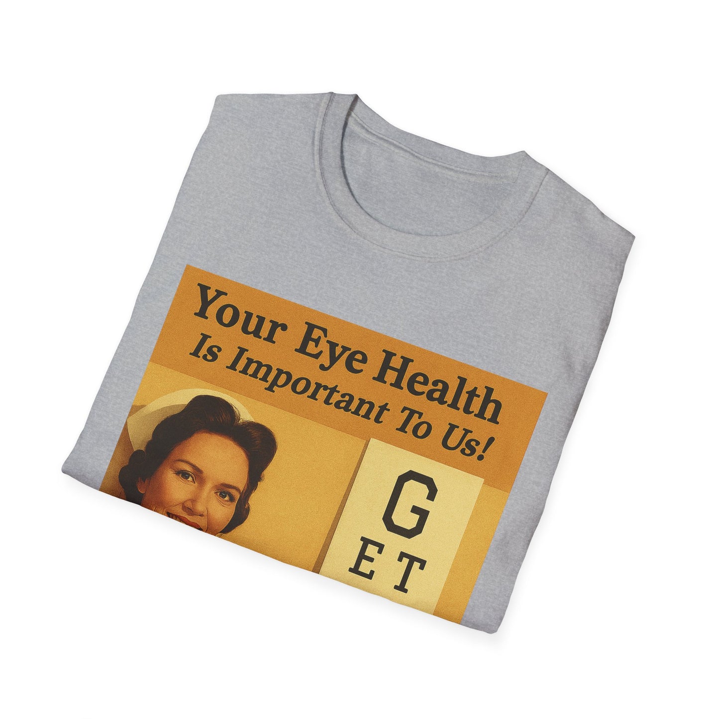 „Your Eye Health Is Important To Us“ – Satirisches T-Shirt im 50s-Style – Freches Satire-Design für mutige Statements | True Insights