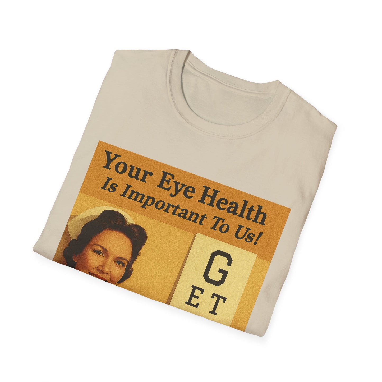 „Your Eye Health Is Important To Us“ – Satirisches T-Shirt im 50s-Style – Freches Satire-Design für mutige Statements | True Insights