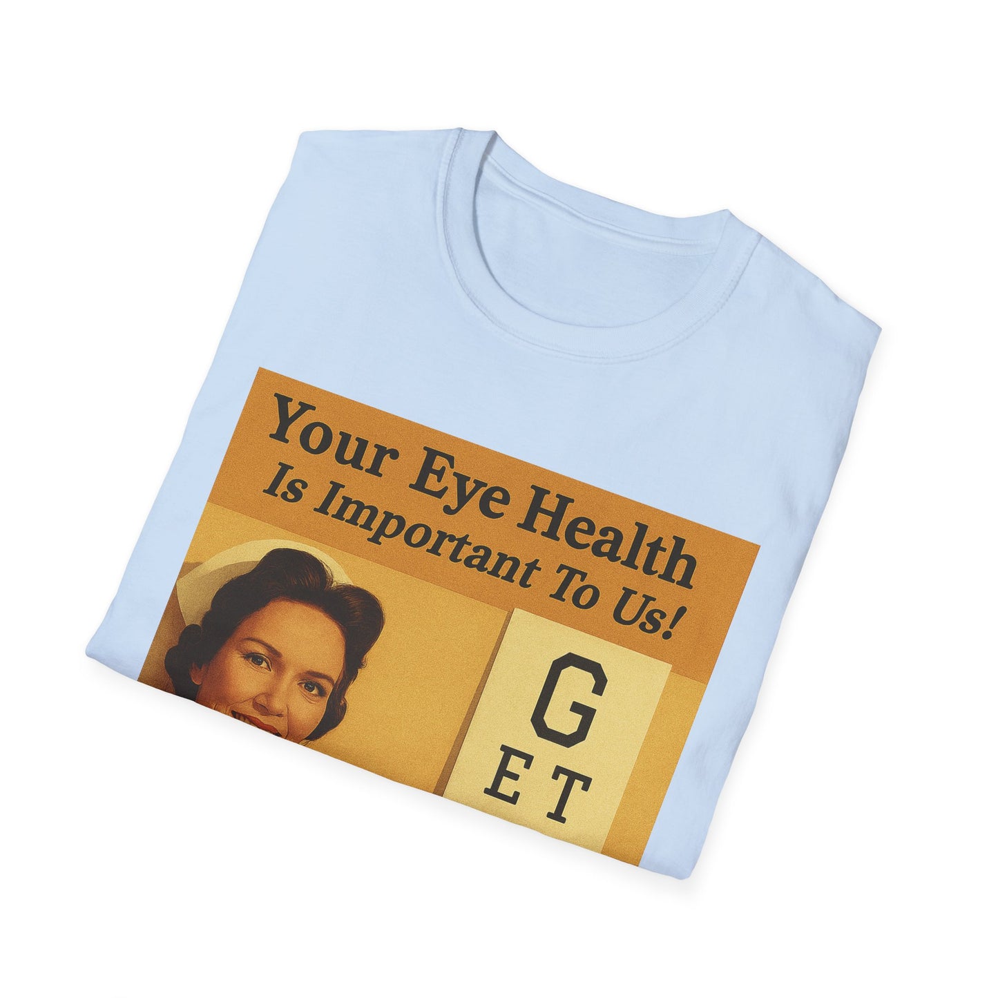 „Your Eye Health Is Important To Us“ – Satirisches T-Shirt im 50s-Style – Freches Satire-Design für mutige Statements | True Insights