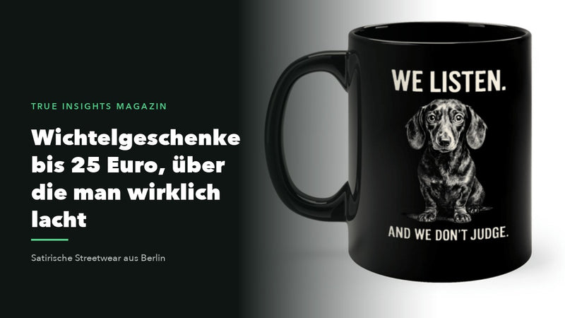 Wichtelgeschenke bis 25 Euro, über die man wirklich lacht