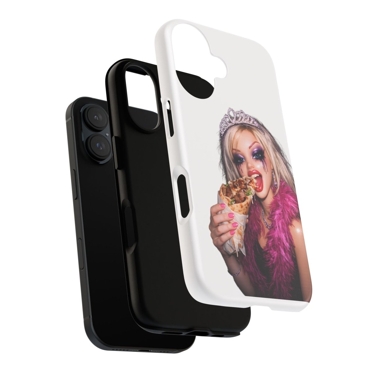 Lustige Handyhülle Doll Döner Queen  Witziges Doll Motiv
