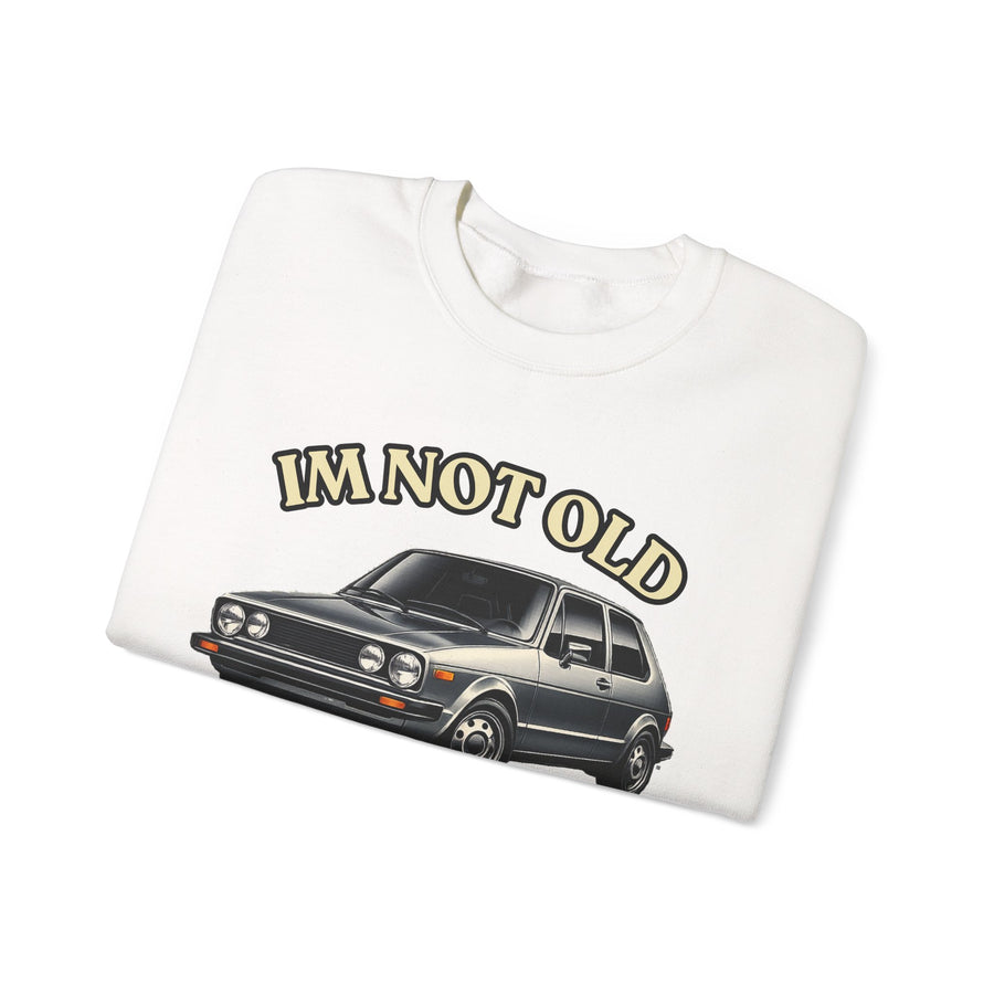 Oldtimer Sweatshirt – Abraham & Sarah cadeau 50 jaar
