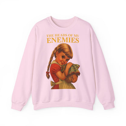 Sweatshirt “The Heads of My Enemies” – Subversive art to wear