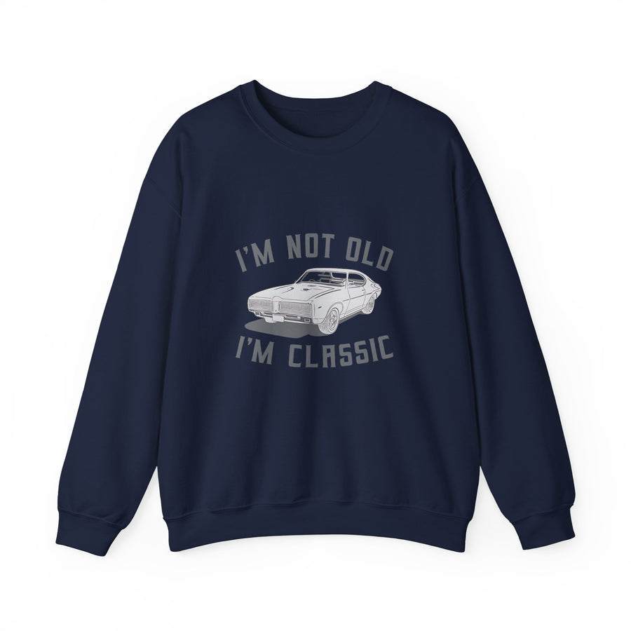 Classic Muscle Car Sweatshirt – I'm Not Old I'm Classic Geschenk für Autofans