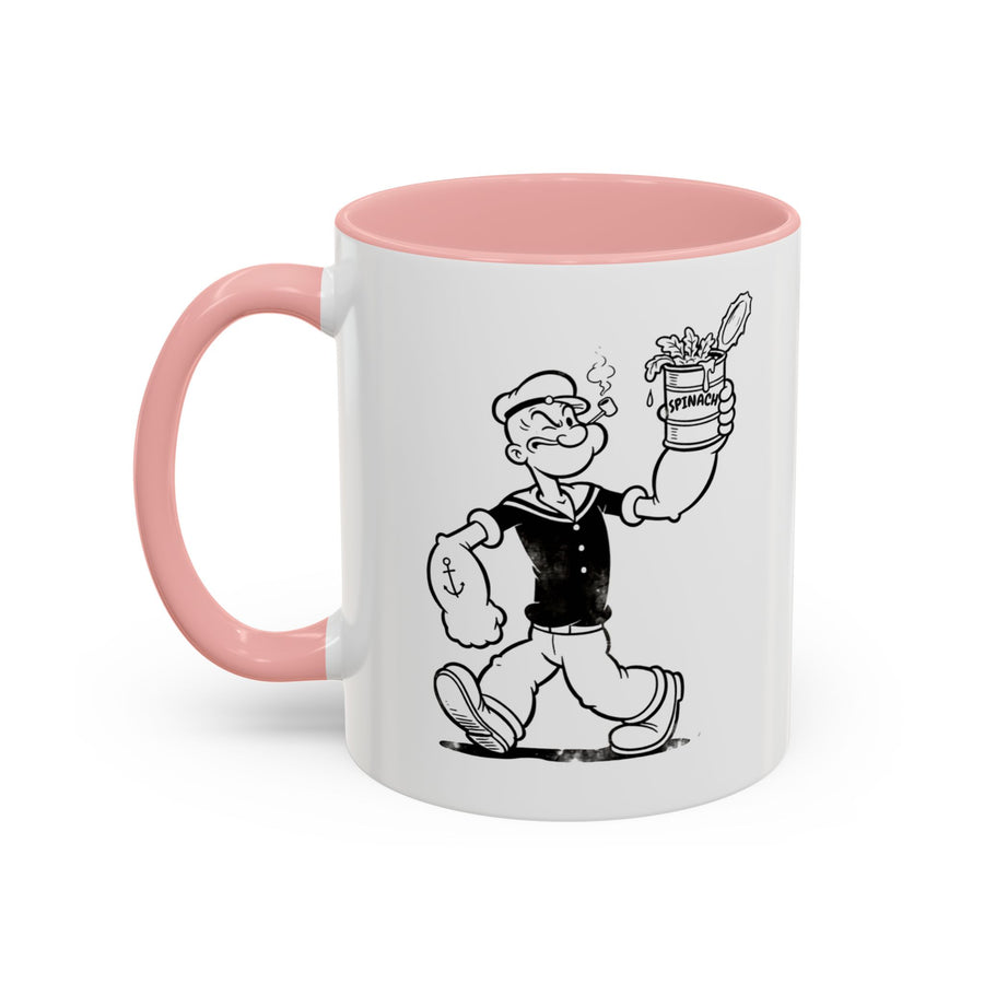 Popeye Spinat Dose Tasse – Comic Kult Kaffeebecher für Fans von Retro-Cartoons & starkem Kaffeegenuss