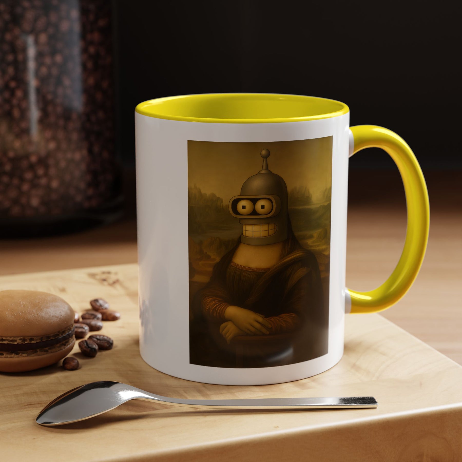 True Insights Tasse Bender Mona Lisa lustige Kaffeetasse für Fans