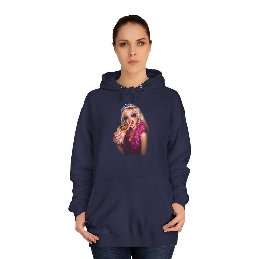 Princess Punk Hoodie – Freches Party-Motiv mit Drag-Queen-Glam