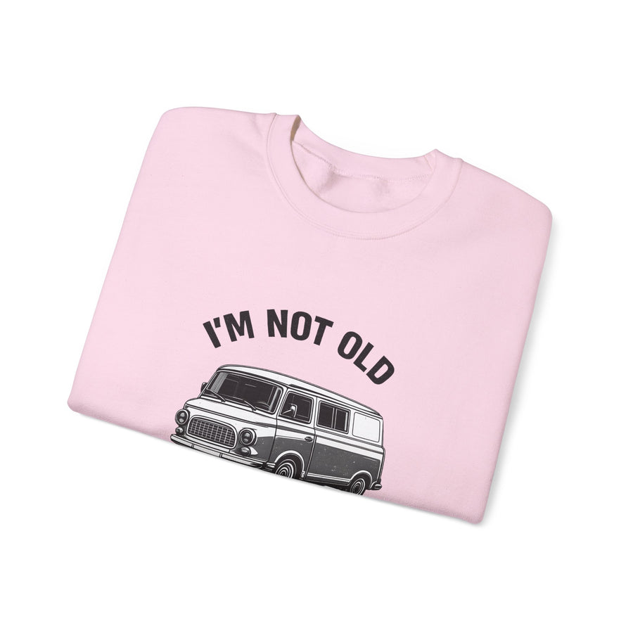 Barkas B1000 Classic Van Sweatshirt – I'm Not Old I'm Classic Geschenk für DDR-Oldtimer-Fans