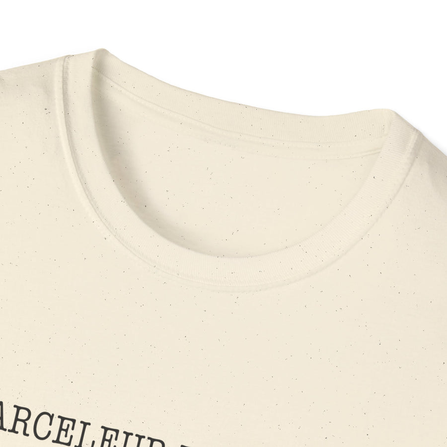 T-shirt Teckel « Harceleur personnel – Je te suivrai partout où tu vas » – Cadeau drôle propriétaire de teckel