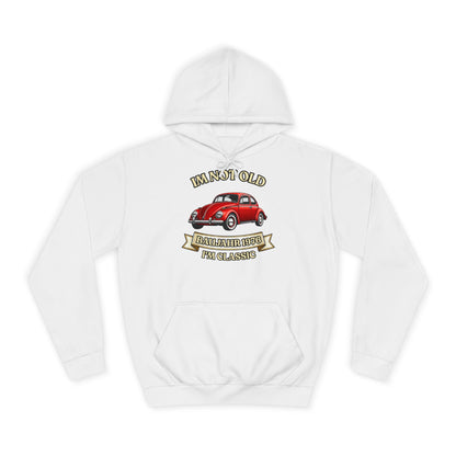 Baujahr 1976 Hoodie - I'm Not Old I'm Classic - Roter Käfer Oldtimer - 50. Geburtstag Geschenk