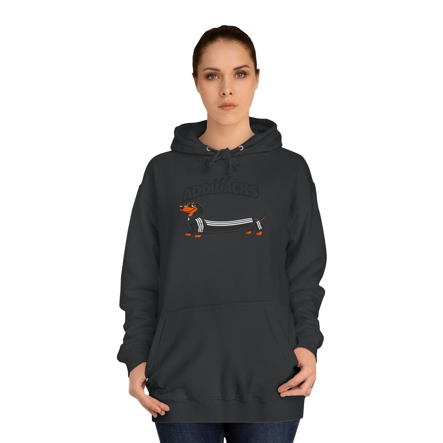 Lustiger Dackel Hoodie - ADDIDACHS Wortspiel Sport-Hund - Witziges Geschenk für Dackelbesitzer & Hundeliebhaber