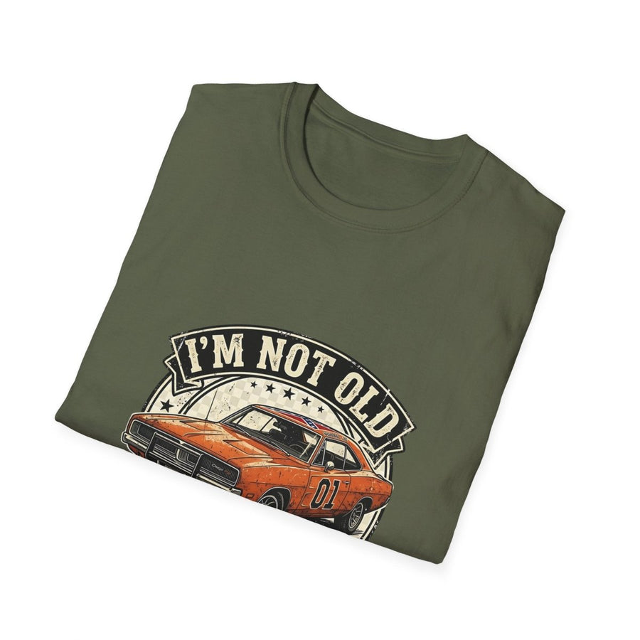 True Insights T-Shirt Im Not Old Im Classic Oldtimer-Motiv im Lifestyle-Bild