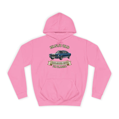 Hoodie Baujahr 1976 - I'm Not Old I'm Classic - Oldtimer Muscle Car Geburtstag Geschenk 50 Jahre