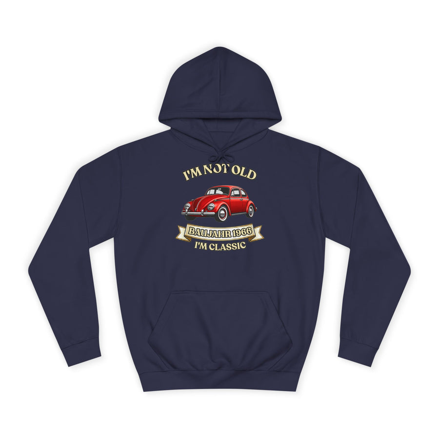 Geschenk zum 60. Geburtstag – Hoodie Jahrgang 1966 VW Käfer