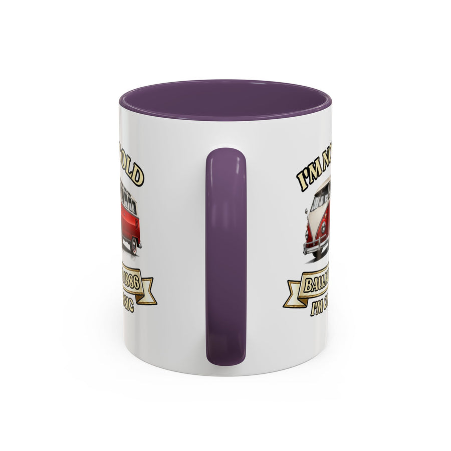 Geschenk zum 40. Geburtstag – Tasse Jahrgang 1986 VW Bulli