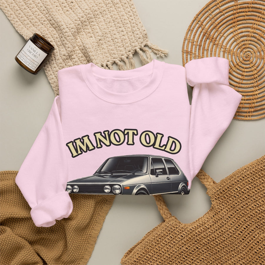 Oldtimer Sweatshirt – Abraham & Sarah cadeau 50 jaar