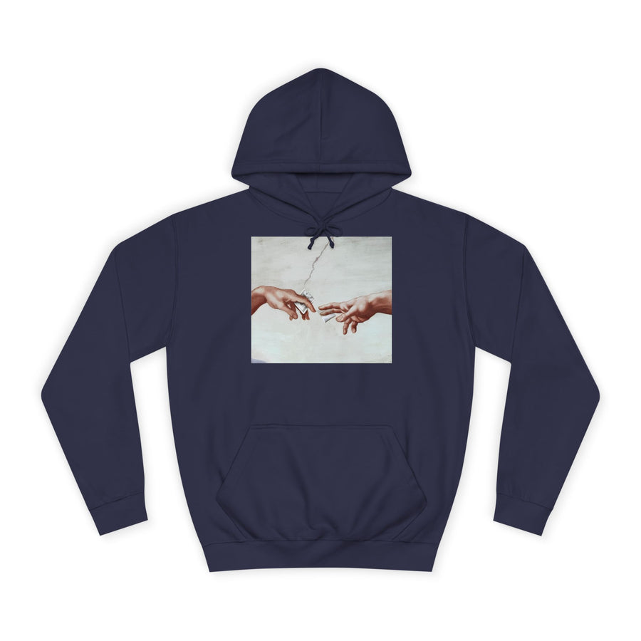 The Deal Hoodie – Michelangelo-Parodie mit schwarzem Humor