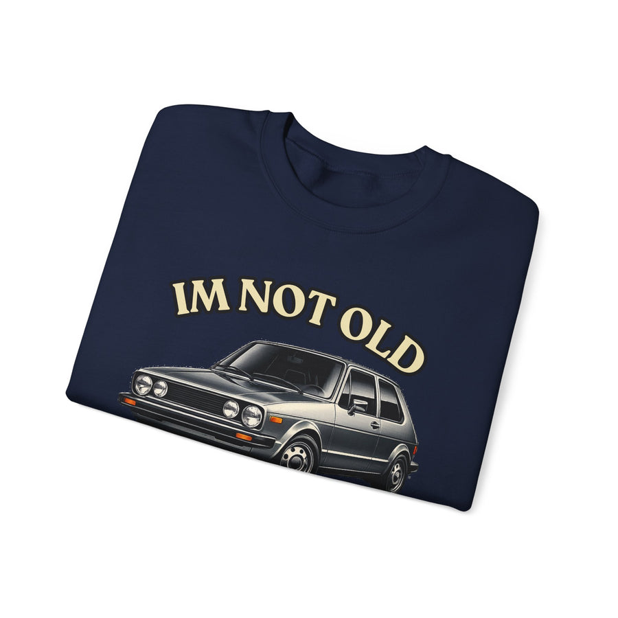Oldtimer Sweatshirt – Abraham & Sarah cadeau 50 jaar