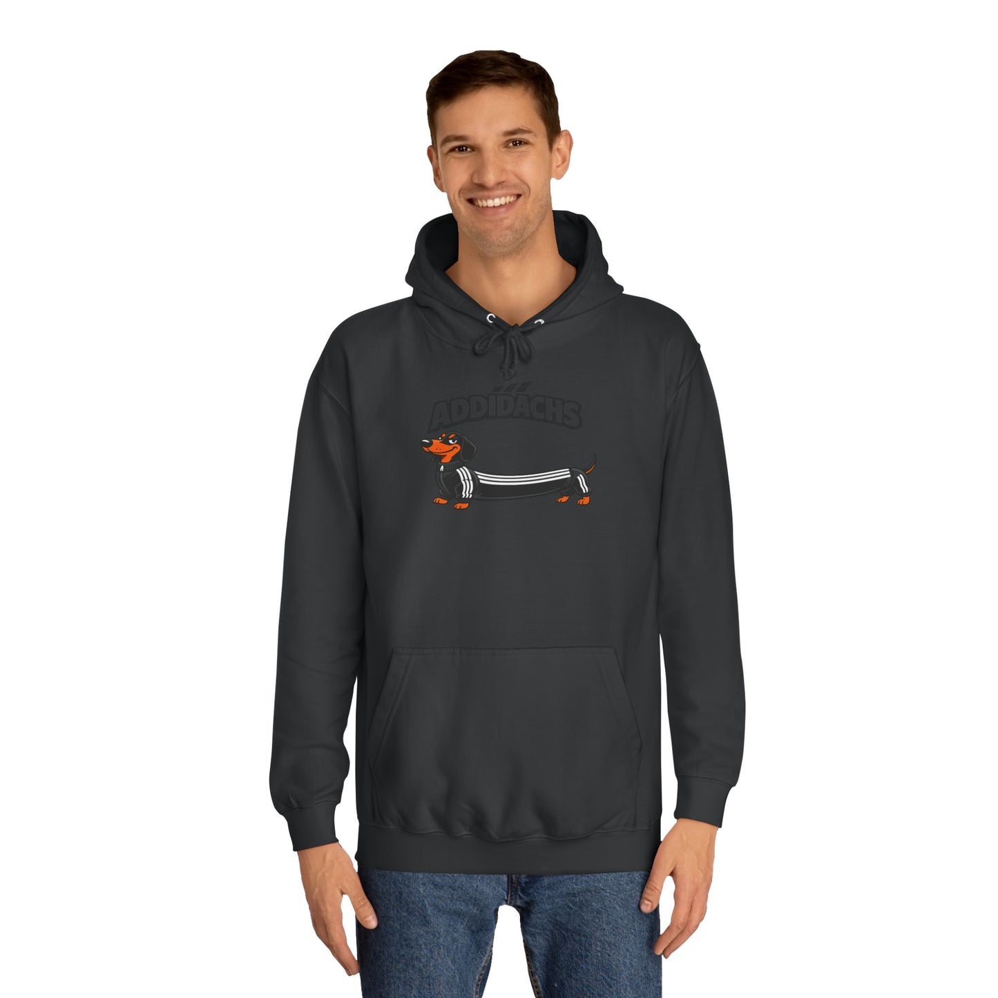 Lustiger Dackel Hoodie - ADDIDACHS Wortspiel Sport-Hund - Witziges Geschenk für Dackelbesitzer & Hundeliebhaber