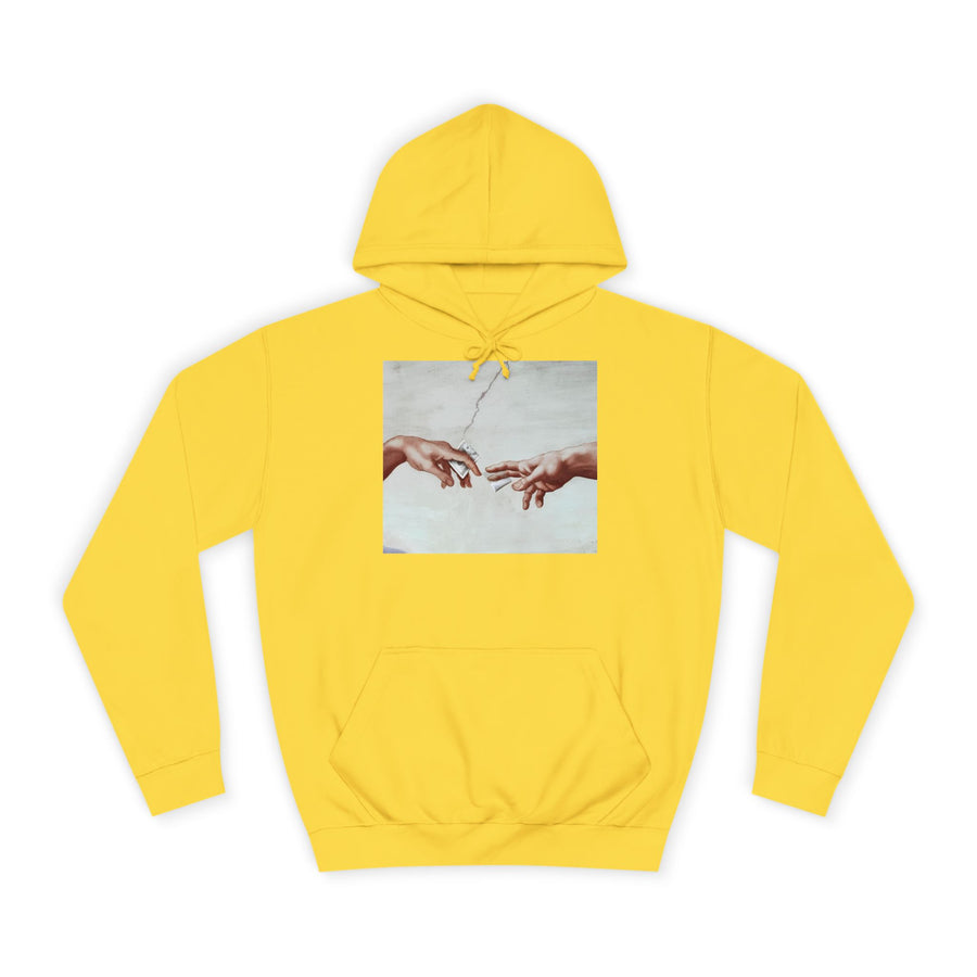 The Deal Hoodie – Michelangelo-Parodie mit schwarzem Humor
