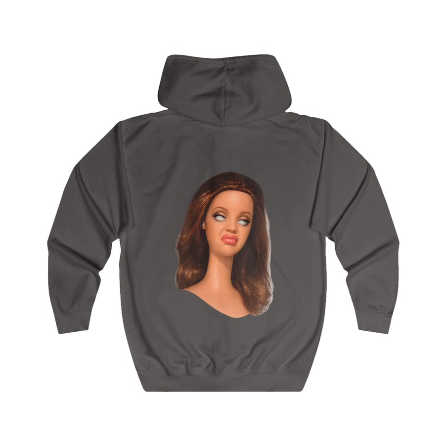 True Insights Eye Roll Zip-Hoodie – Sarkastisches Augenroll-Motiv