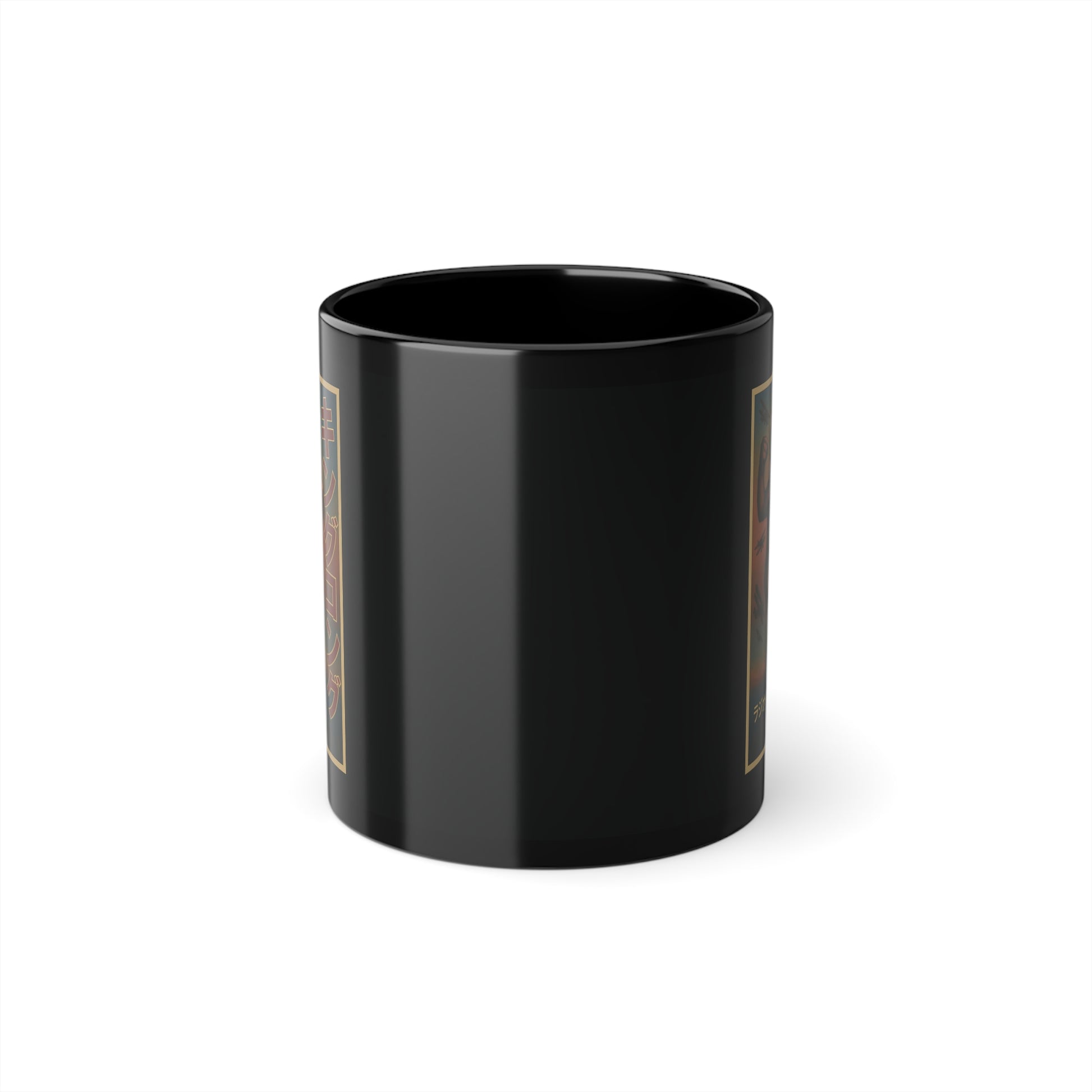 Tasse – Dackel Kong | Lustiger Kaffeebecher mit King Kong Parodie im Vintage-Stil
