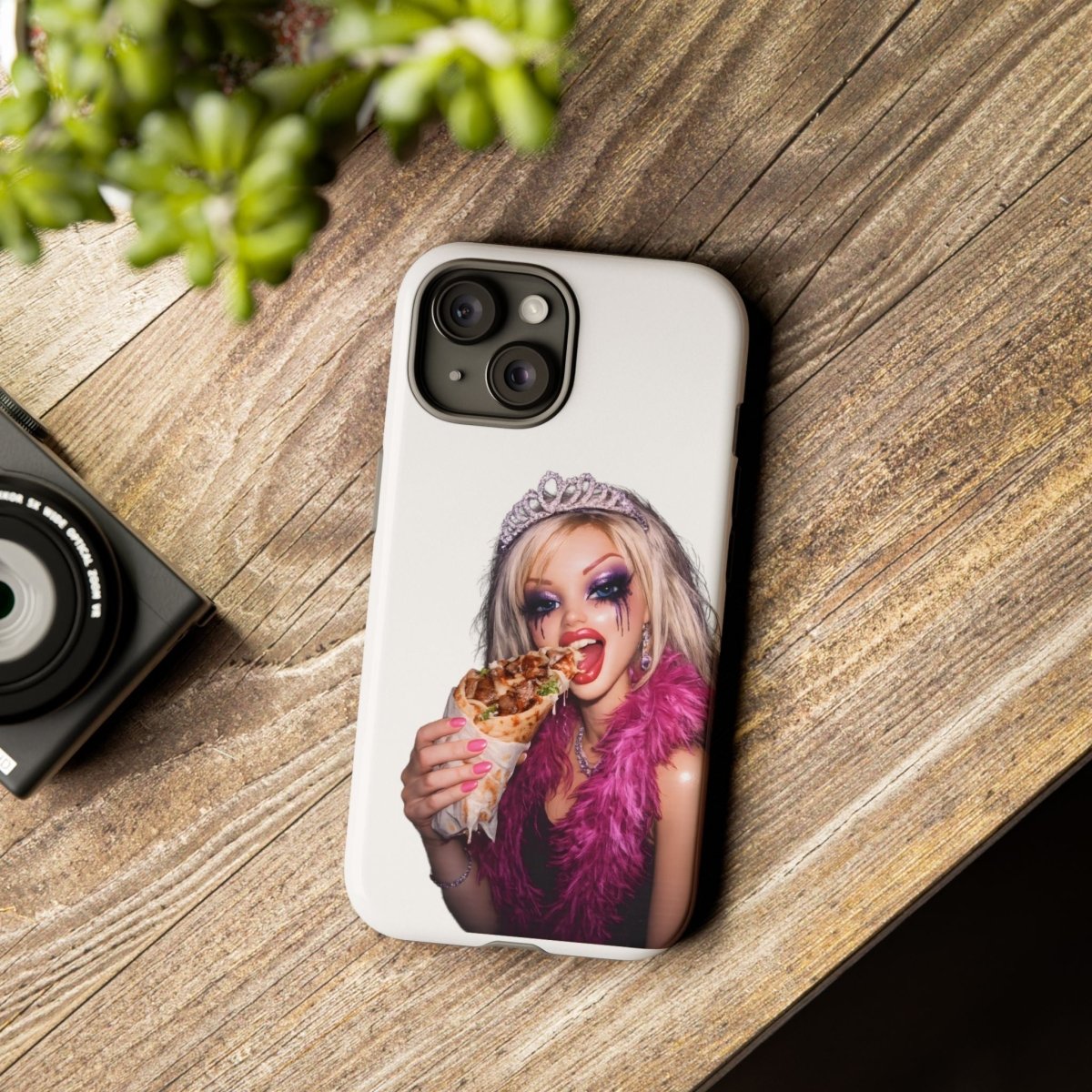 Lustige Handyhülle Doll Döner Queen  Witziges Doll Motiv
