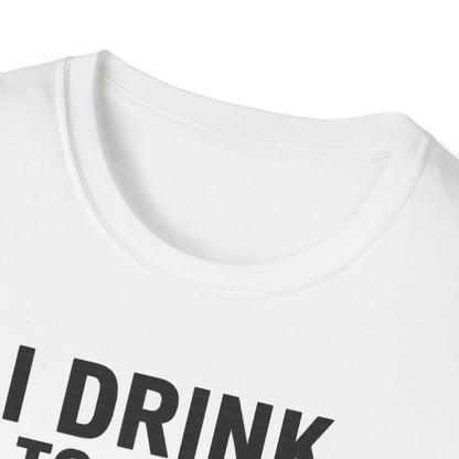 „I drink to make other people more interesting.“ no Background – Ernest Hemingway – Freches Satire-Design für mutige Statements | True Insights