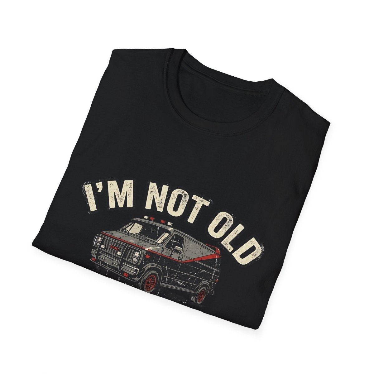 True Insights T-Shirt I'm Not Old I'm Classic mit Oldtimer Van im coolen 80er Jahre Look
