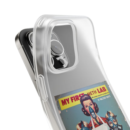 „My First Meth Lab“ Handyhülle – Schwarzer Humor im Retro-Look-Phone Case-True Insights