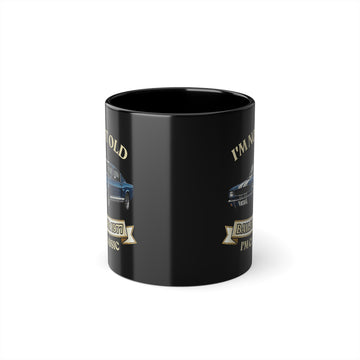 True Insights Geschenk zum 50. Geburtstag – Tasse Jahrgang 1977 Muscle Car | I'm Not Old I'm Classic in Black