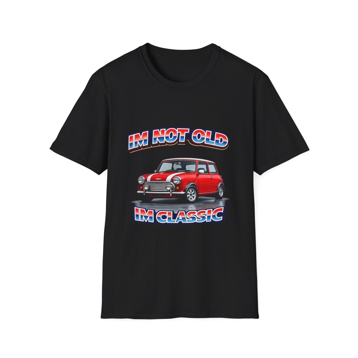 I'm Not Old I'm Classic | Italian Job T-Shirt | Mini Cooper Retro Shirt