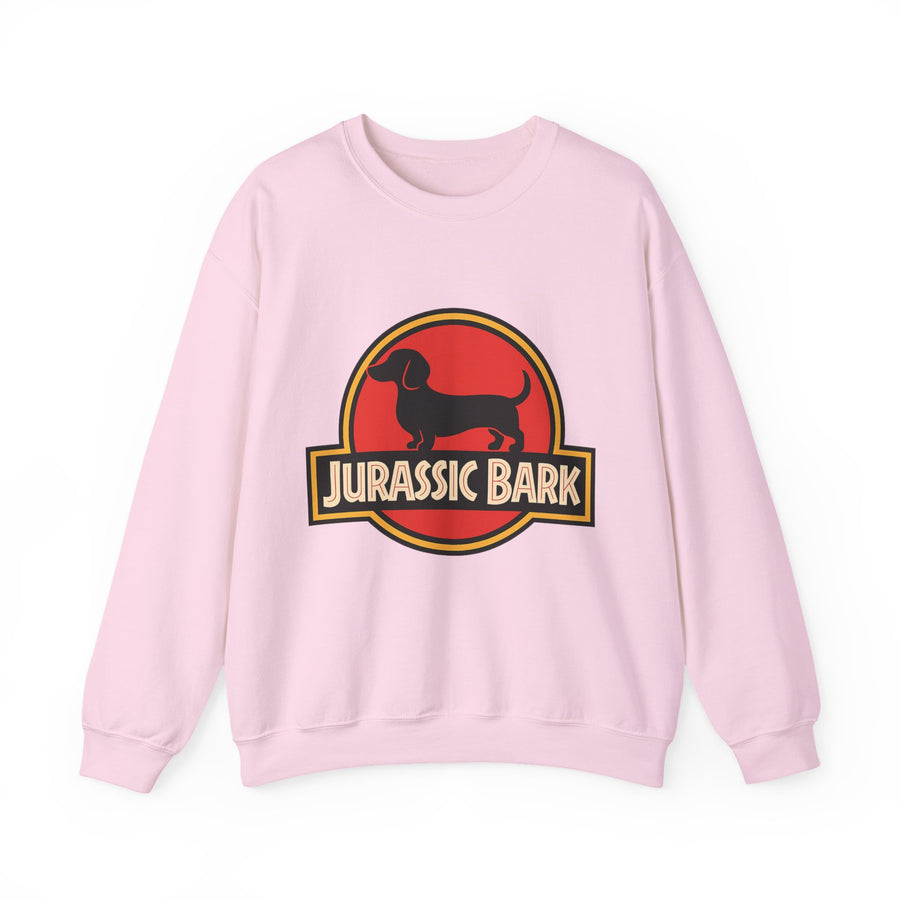 Sweatshirt Jurassic Bark Parodie Teckel – Sweat humoristique pour amateurs de teckels & cinéphiles